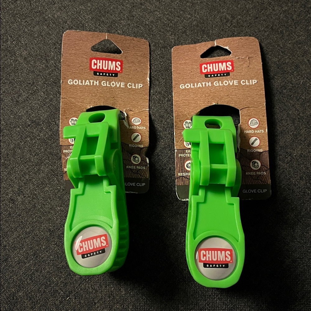 2 PPE Chums Breakaway Goliath Glove Clip Set